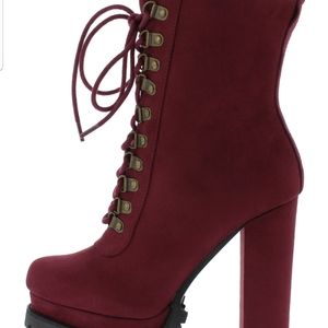 Chunky Heel Bootie